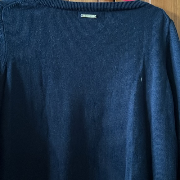Woman’s Michael Kors Navy Blue Sweater Size L - Picture 3 of 3